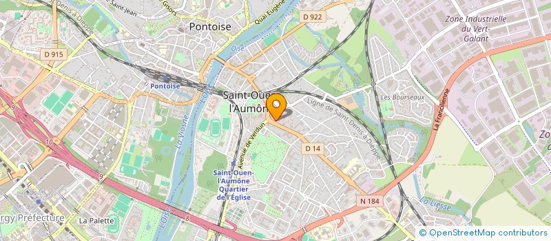 localisation de l'entreprise MONSIEUR REMI SZYDLOWSKI à SAINT-OUEN-L'AUMONE