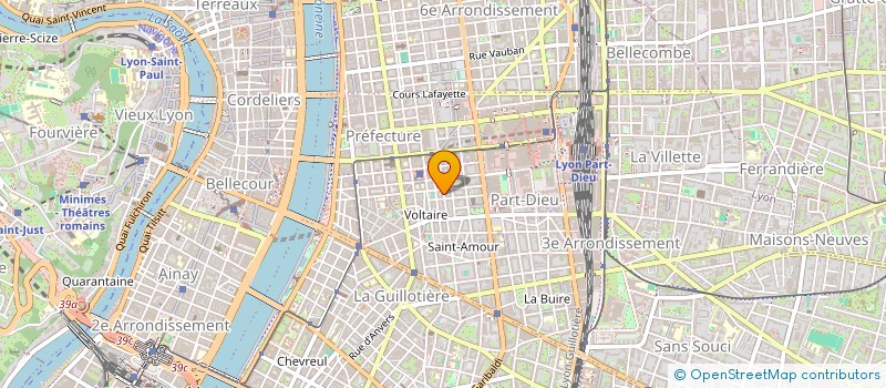 localisation de l'entreprise MONSIEUR REMI TABARANT  LYON 3EME