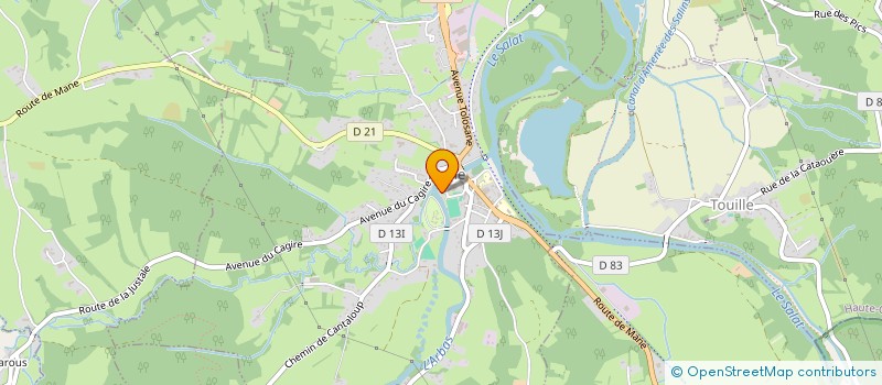 localisation de l'entreprise MONSIEUR REMI TALLON  MANE