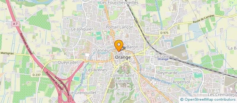 localisation de l'entreprise MONSIEUR REMI TAS à ORANGE