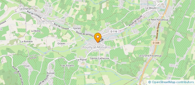 localisation de l'entreprise MONSIEUR REMI TESTA à PORTE-DES-PIERRES-DOREES