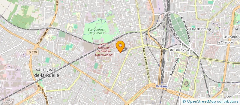 localisation de l'entreprise MONSIEUR REMI TETOT à ORLEANS