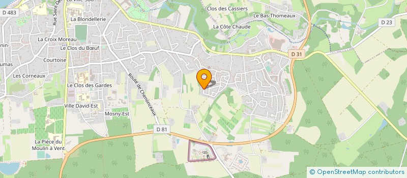 localisation de l'entreprise MONSIEUR REMI THAUVIN  AMBOISE