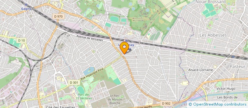 localisation de l'entreprise MONSIEUR REMI THEETEN  GAGNY