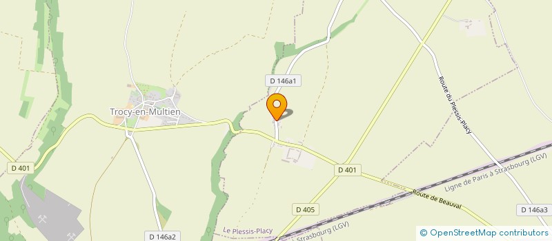 localisation de l'entreprise MONSIEUR REMI THIERRY  LE PLESSIS-PLACY