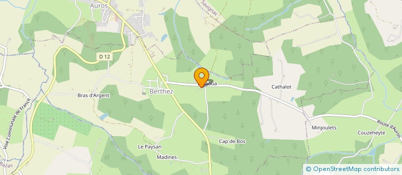 localisation de l'entreprise MONSIEUR REMI THOUET  AILLAS