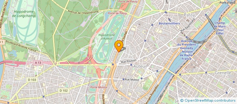 localisation de l'entreprise MONSIEUR REMI THOUIN  PARIS