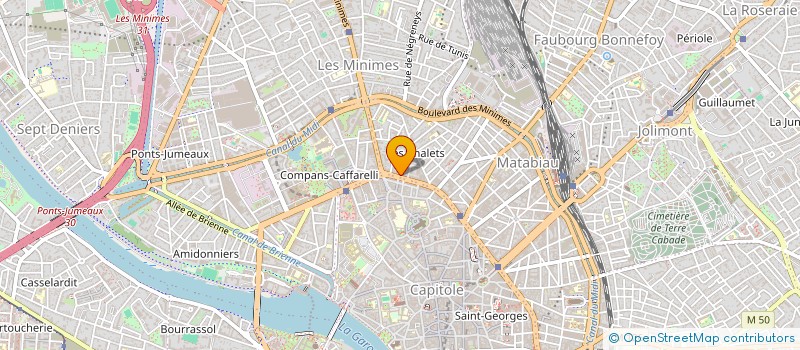 localisation de l'entreprise MONSIEUR REMI TOURNIER à TOULOUSE