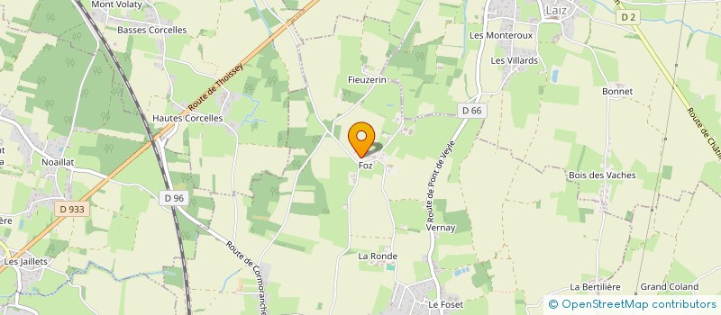 localisation de l'entreprise MONSIEUR REMI TOURNIER à CRUZILLES-LES-MEPILLAT