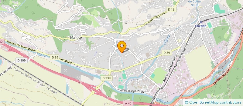 localisation de l'entreprise MONSIEUR REMI TRAPPIER  PASSY