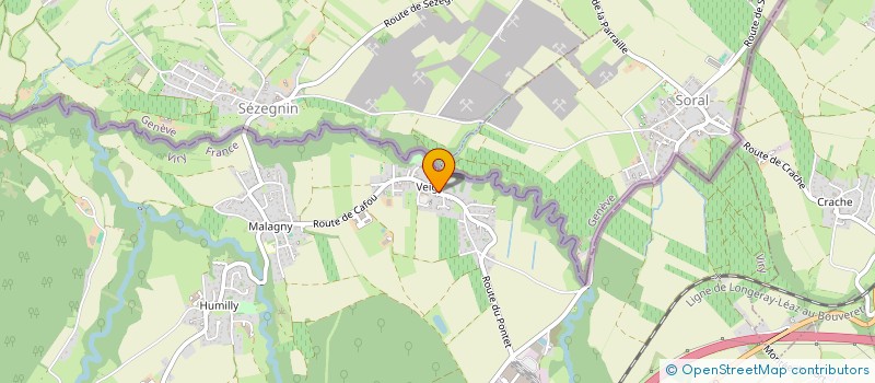 localisation de l'entreprise MONSIEUR REMI TREMBLAIS  VIRY