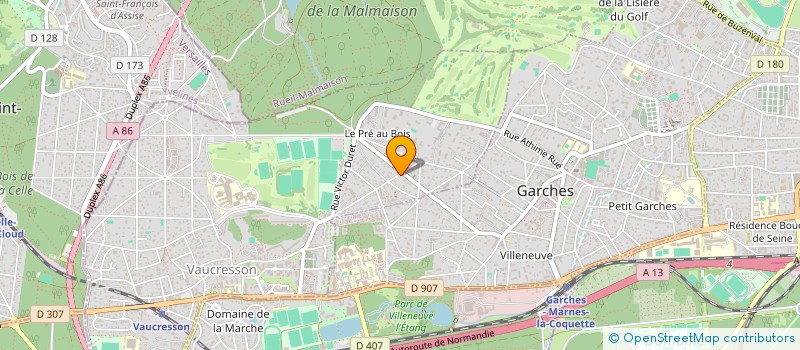 localisation de l'entreprise MONSIEUR REMI TRENTO  VAUCRESSON