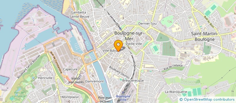 localisation de l'entreprise MONSIEUR REMI TRIQUET  BOULOGNE-SUR-MER