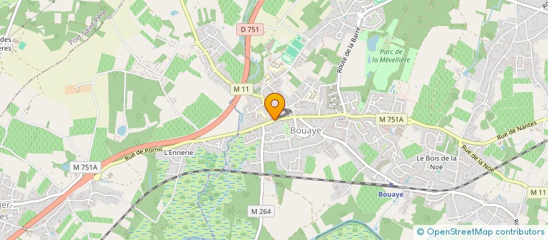 localisation de l'entreprise MONSIEUR REMI TROPEE à BOUAYE