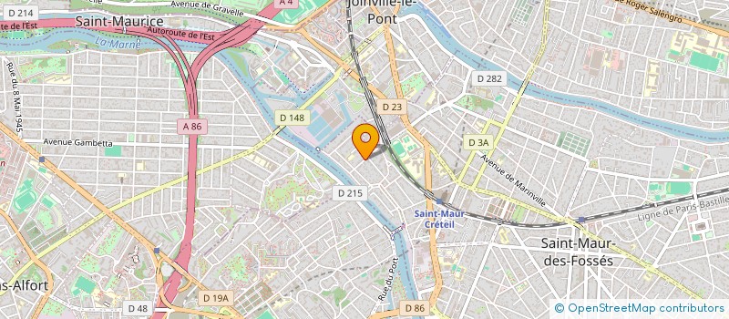 localisation de l'entreprise MONSIEUR REMI TROTEREAU à SAINT-MAUR-DES-FOSSES