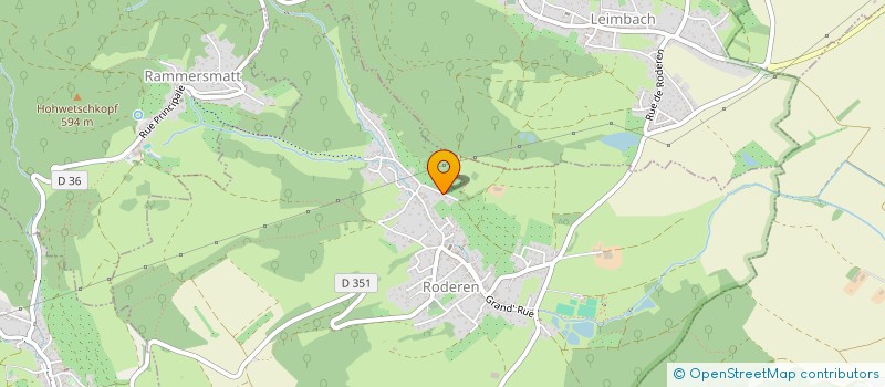 localisation de l'entreprise MONSIEUR REMI TSCHIRHART  RODEREN