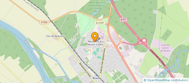 localisation de l'entreprise MONSIEUR REMI TURELIER à BRIARE