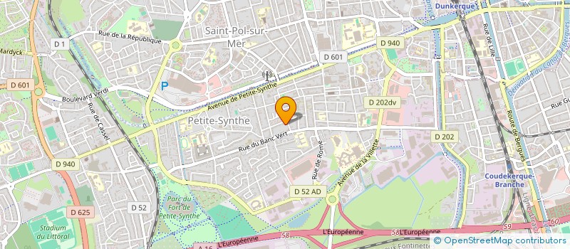 localisation de l'entreprise MONSIEUR REMI TURICKI  DUNKERQUE