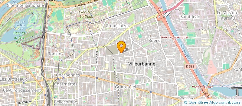 localisation de l'entreprise MONSIEUR REMI UTRILLA-KRISKOFF  VILLEURBANNE