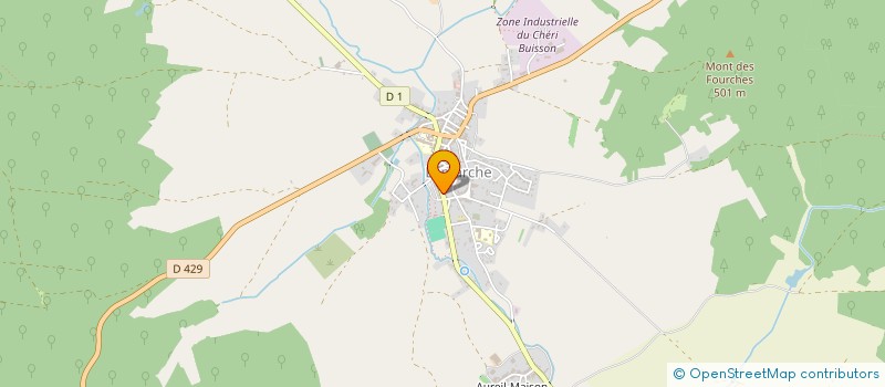 localisation de l'entreprise MONSIEUR REMI VAILLANT  MARTIGNY-LES-BAINS