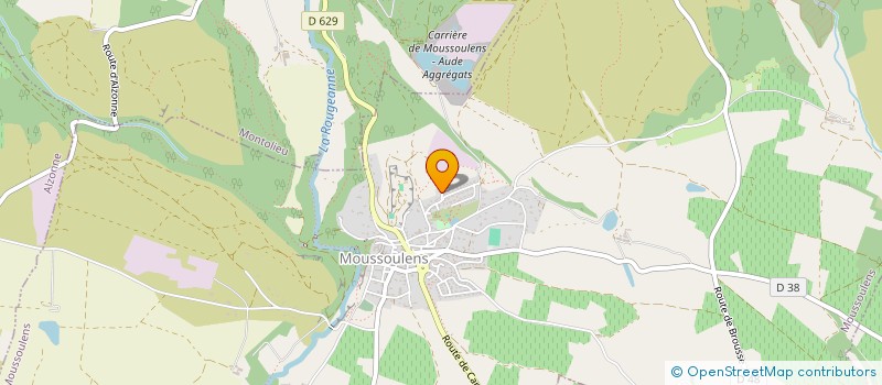 localisation de l'entreprise MONSIEUR REMI VALLIER  MOUSSOULENS