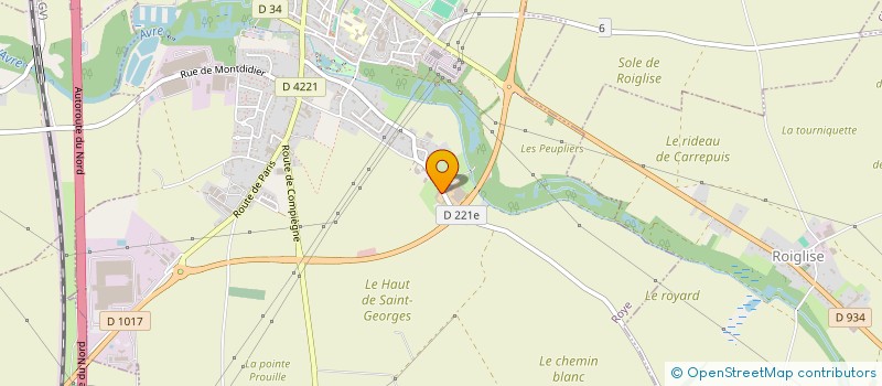 localisation de l'entreprise MONSIEUR REMI VANBREMEERSCH  ROYE