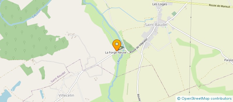 localisation de l'entreprise MONSIEUR REMI VANDANGEON  SAINT-BAUDEL