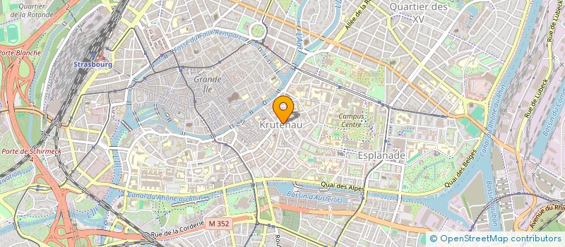 localisation de l'entreprise MONSIEUR REMI VANDENDRESCH à STRASBOURG