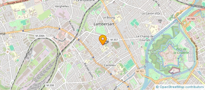 localisation de l'entreprise MONSIEUR REMI VANRYSSEL à LAMBERSART