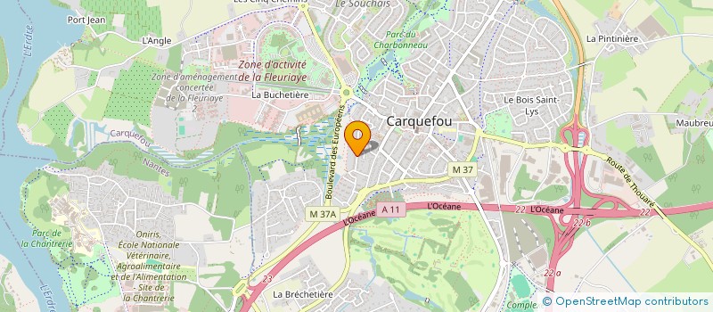 localisation de l'entreprise MONSIEUR REMI VANYPRE  CARQUEFOU