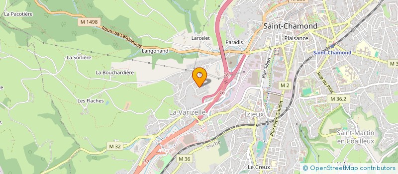 localisation de l'entreprise MONSIEUR REMI VARENNES  SAINT-CHAMOND