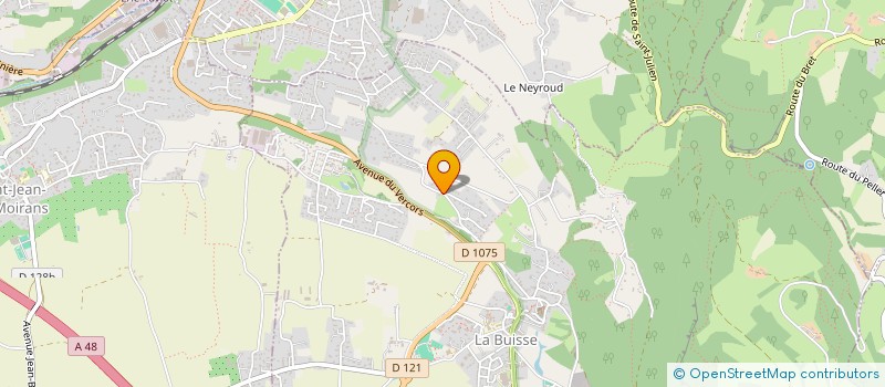 localisation de l'entreprise MONSIEUR REMI VELER à LA BUISSE