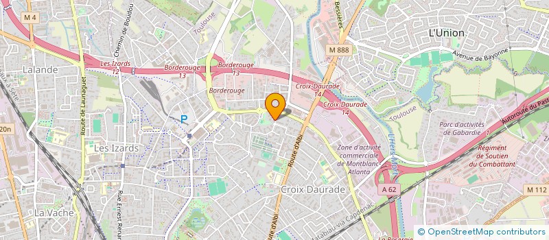 localisation de l'entreprise MONSIEUR REMI VERGNE à TOULOUSE