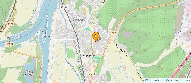 localisation de l'entreprise MONSIEUR REMI VERKAMER  DONZERE