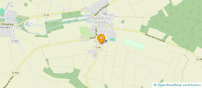 localisation de l'entreprise MONSIEUR REMI VERSTRAETE  THORIGNY-SUR-OREUSE