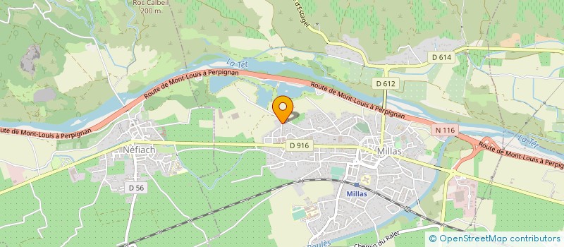 localisation de l'entreprise MONSIEUR REMI VICENTE  MILLAS