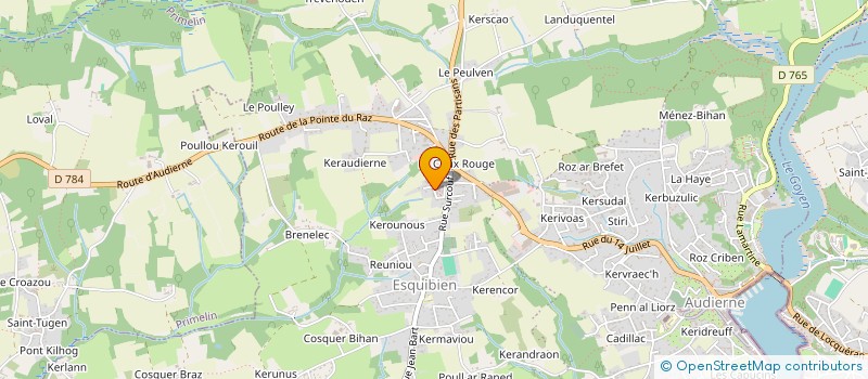 localisation de l'entreprise MONSIEUR REMI VILAIN  AUDIERNE