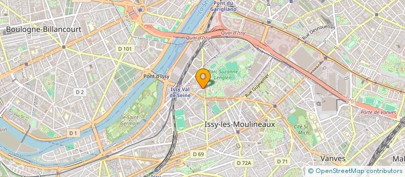 localisation de l'entreprise MONSIEUR REMI VILANOU à ISSY-LES-MOULINEAUX