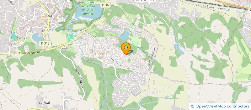 localisation de l'entreprise MONSIEUR REMI VINAY  VILLEFONTAINE