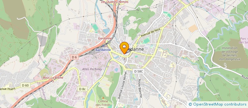 localisation de l'entreprise MONSIEUR REMI VINCENT à GARDANNE