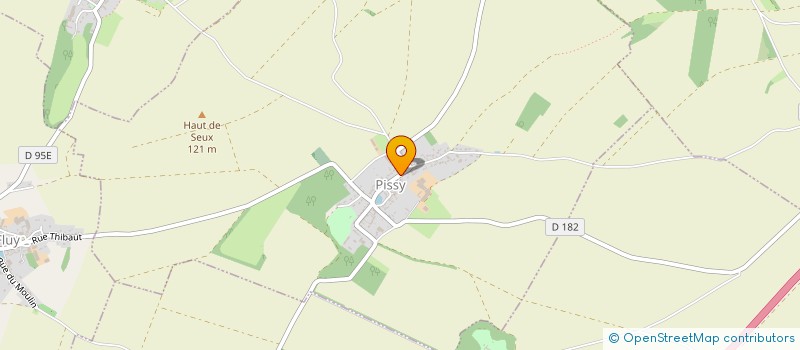 localisation de l'entreprise MONSIEUR REMI VINDEVOGEL  PISSY