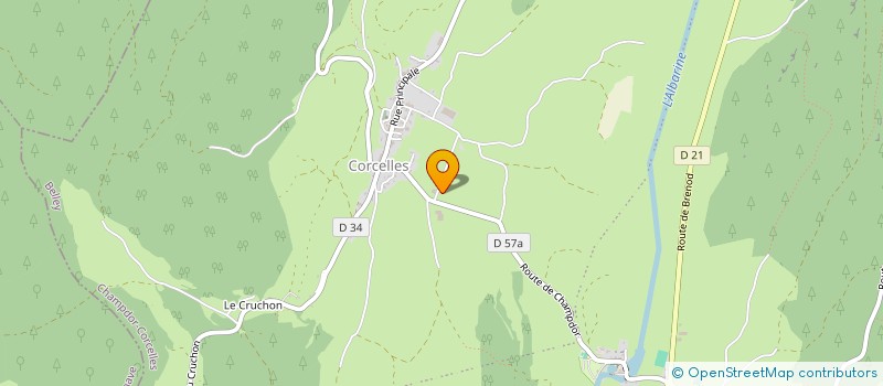 localisation de l'entreprise MONSIEUR REMI VIRARD  CHAMPDOR-CORCELLES