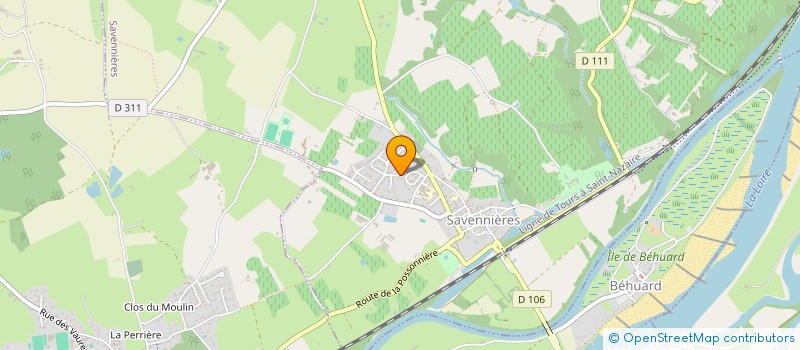 localisation de l'entreprise MONSIEUR REMI VIRETTO à SAVENNIERES