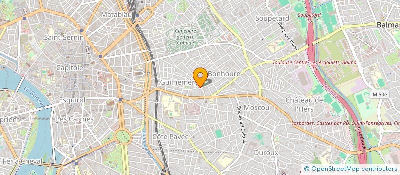 localisation de l'entreprise MONSIEUR REMI VIROULAUD à TOULOUSE