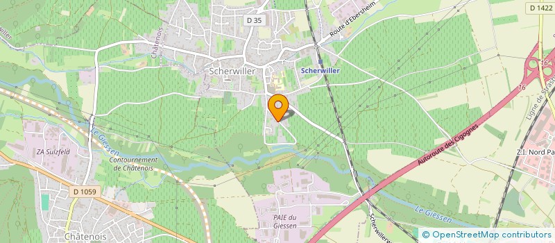 localisation de l'entreprise MONSIEUR REMI VOGEL  SCHERWILLER