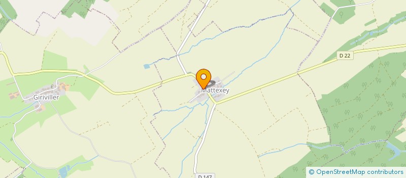 localisation de l'entreprise MONSIEUR REMI VUILLAUME  MATTEXEY