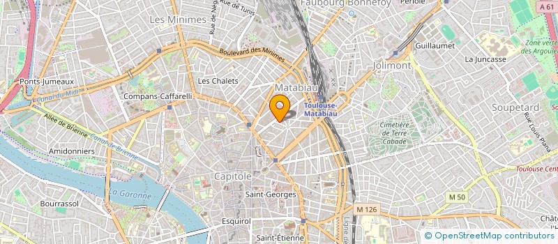 localisation de l'entreprise MONSIEUR REMI WALLET à TOULOUSE
