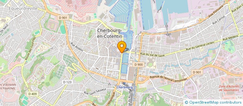 localisation de l'entreprise MONSIEUR REMI YON  SAINT-SAUVEUR-LE-VICOMTE