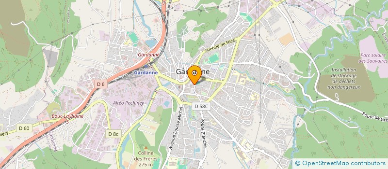 localisation de l'entreprise MONSIEUR REMI ZAMBELLI à GARDANNE