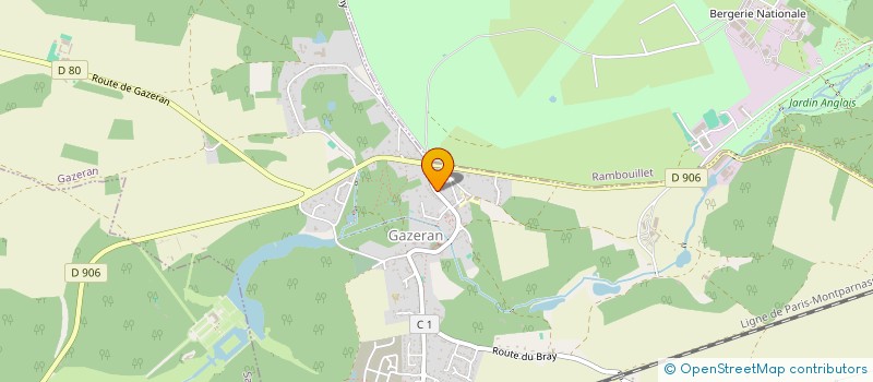 localisation de l'entreprise MONSIEUR REMI ZANNI  GAZERAN